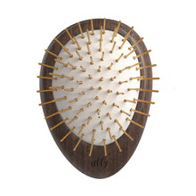 Load image into Gallery viewer, The Acubrusher -  Walnut Wood -  24K Gold Plated Bristle
